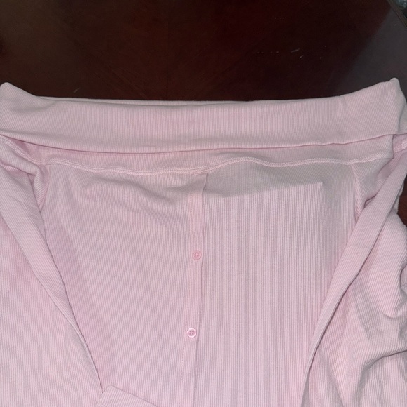 Wild Fable Light Pink Ribbed Top - Picture 4 of 8